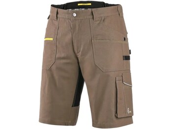 bermudy STRETCH bezove