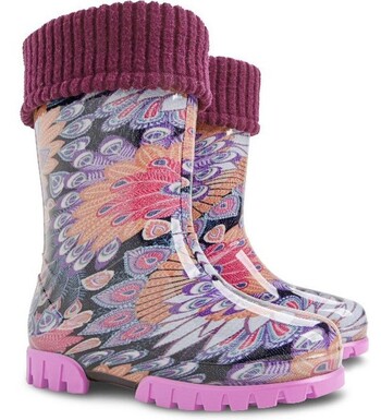 Dětské TWISTER LUX PRINT Paví pera