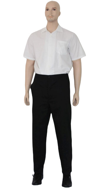 kalhoty černé pánské