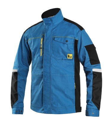 stretch blůza modrá