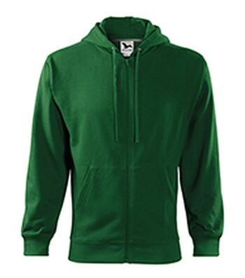 trendy ziper zelená